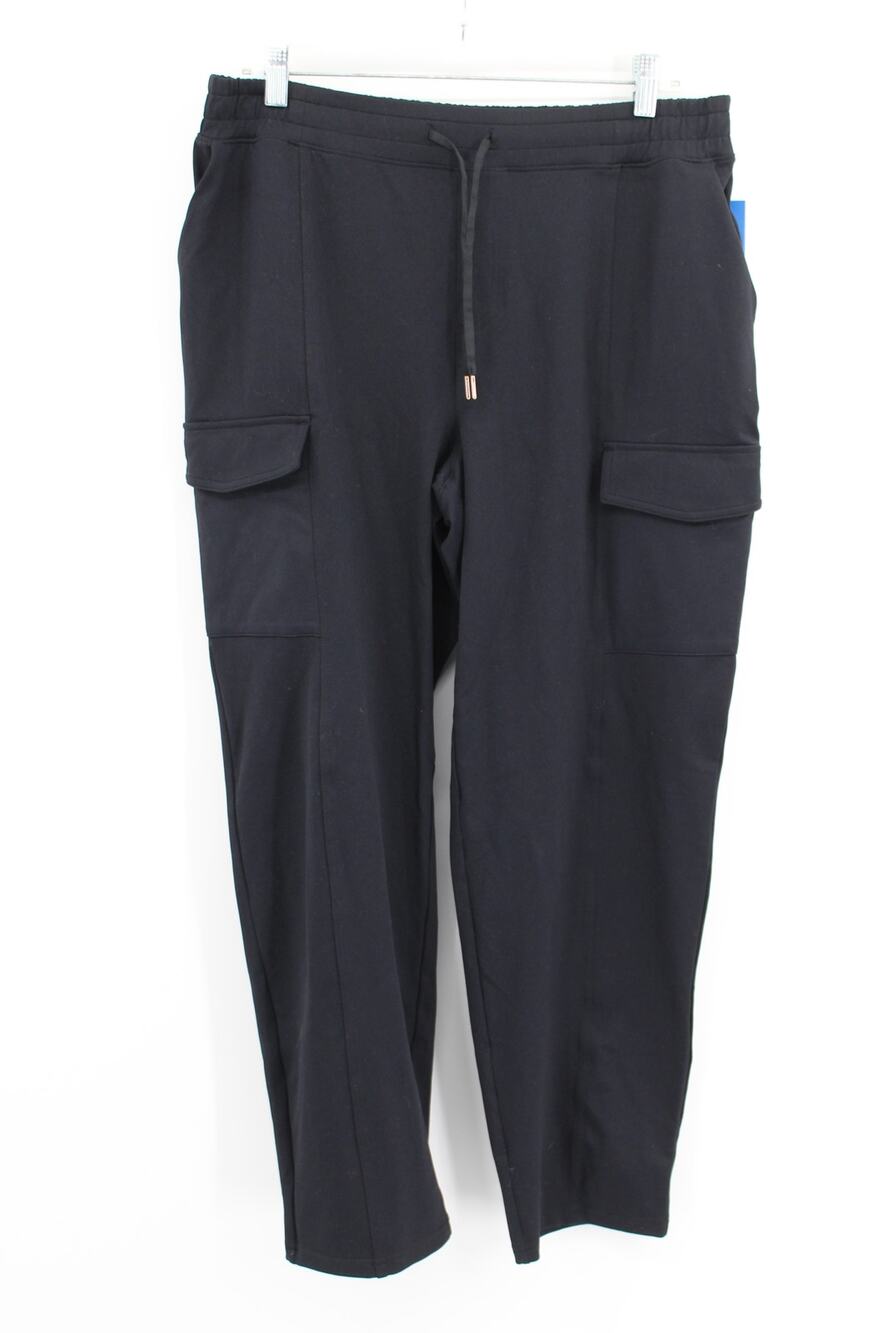 Skechers Slip-Ins Cargo Women's Black Cargo Pants Size Large NEW